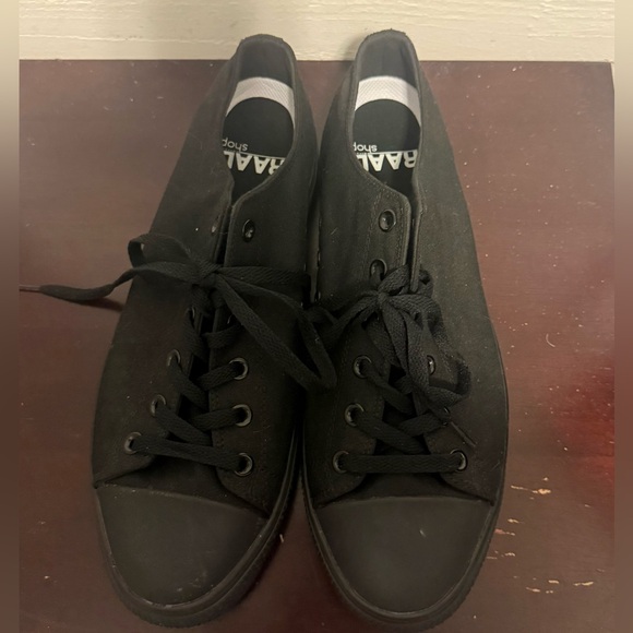 👟👉🔥Men’s RAAD Shop Black Canvas Sneakers – Men’s Size 11.5 – New - Picture 2 of 5